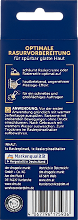 Scheerkwast natuurlijke haren, 1 stuk