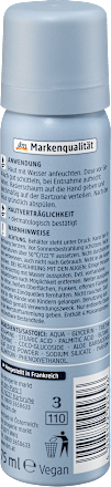 Gevoelige scheerschuim reisformaat, 75 ml