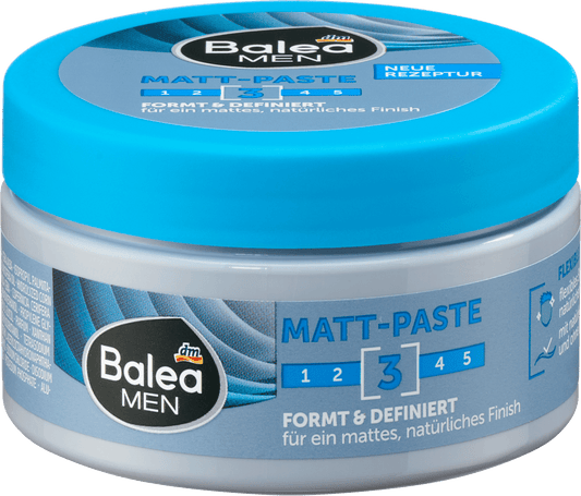 Balea MEN Crème coiffante Pâte mate, 100 ml