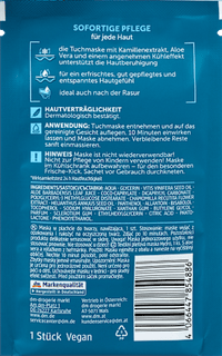 Hydro sheetmasker, 1 stuk