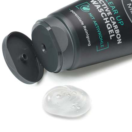 Waschgel Clear up Active Carbon, 150 ml