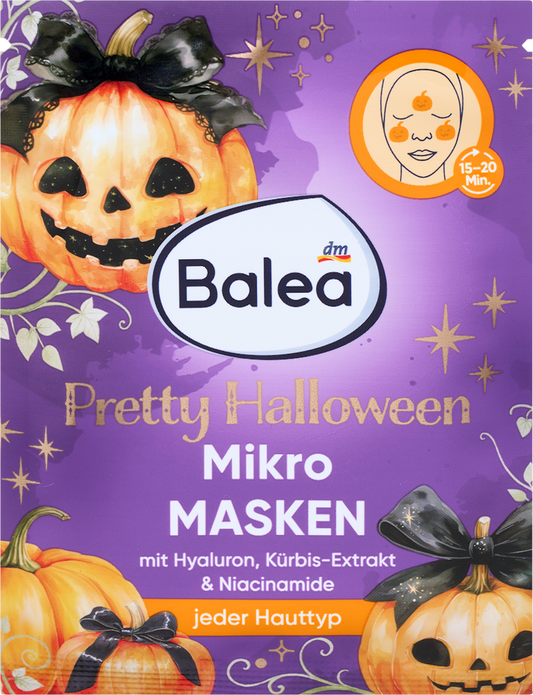 Balea Mikromaske Pretty Halloween, 3 St