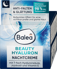 Nachtcreme Anti Falten Beauty Hyaluron, 50 ml