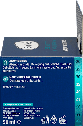 Nachtcreme Anti Falten Beauty Hyaluron, 50 ml