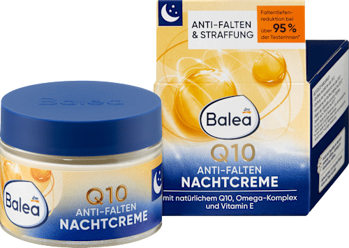 Nachtcreme Anti-Falten Q10, 50 ml