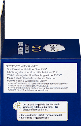 Nachtcreme Anti-Falten Q10, 50 ml