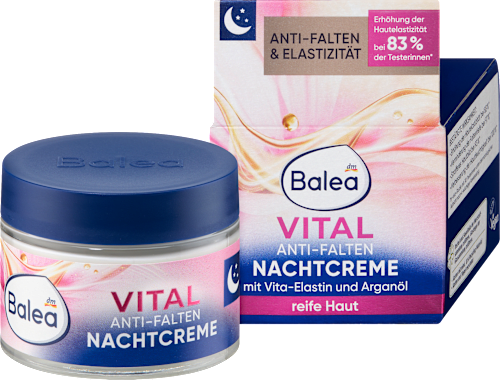 Nachtcreme Anti Falten Vital regenerierend, 50 ml