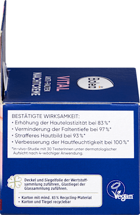 Nachtcreme Anti Falten Vital regenerierend, 50 ml