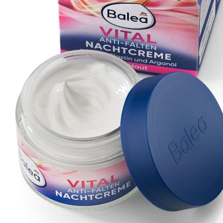 Nachtcreme Anti Falten Vital regenerierend, 50 ml