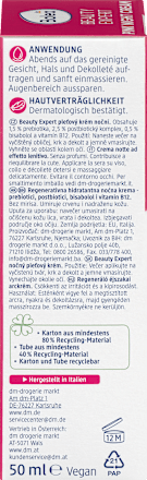 Nachtcreme Beauty Expert Pink Night, 50 ml