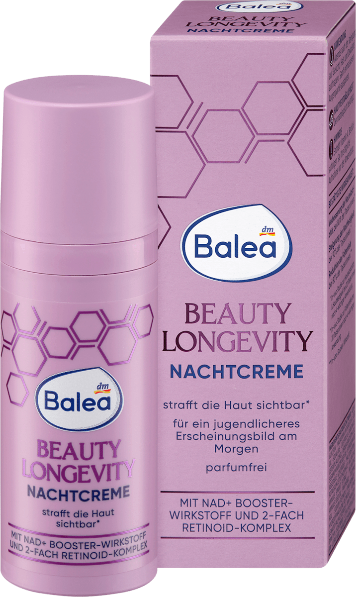 Balea Nachtcreme Beauty Longevity, 50 ml