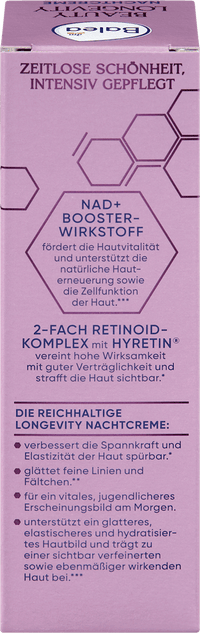 Balea Nachtcreme Beauty Longevity, 50 ml