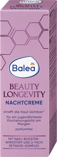 Balea Nachtcreme Beauty Longevity, 50 ml