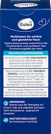 Nachtcrème Niacinamide, 50 ml