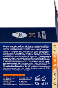 Nachtcreme Q10 Anti Falten, 50 ml