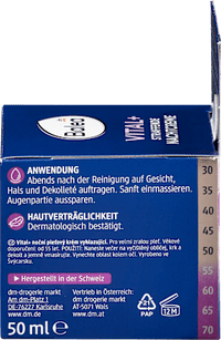 Nachtcrème Vital+, 50 ml