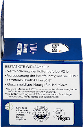 Nachtcrème Vital+, 50 ml