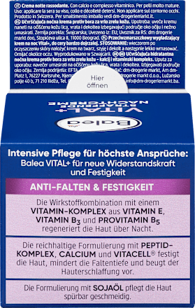 Nachtcrème Vital+, 50 ml