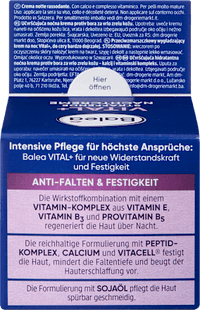 Nachtcreme Vital+, 50 ml