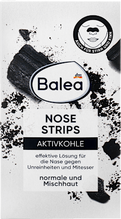 Neusstrips met actieve kool, 3 stuks