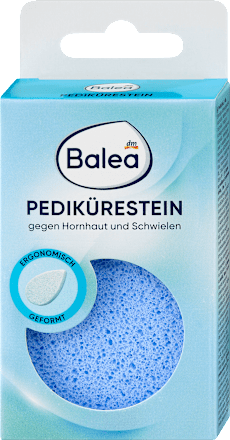 Pedicure steen in druppelvorm, 1 stuk