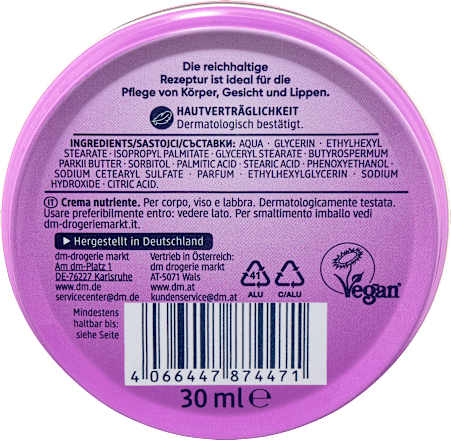 Pflegecreme catch the magic, 30 ml Balea