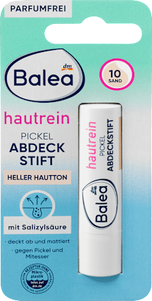Pickel Abdeckstift Hautrein Farbe 10 Heller Hautton, 4,5 g