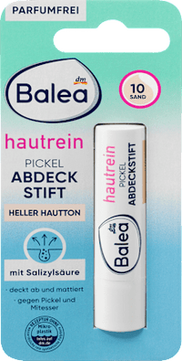 Pickel Abdeckstift Hautrein Farbe 10 Heller Hautton, 4,5 g