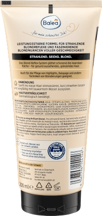 Conditioner Brilliant Blond, 200 ml Balea PROFESSIONAL