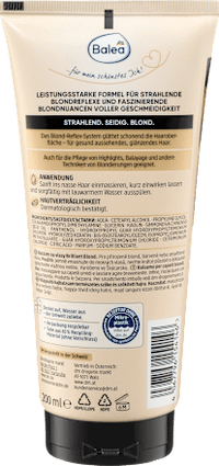 Conditioner Brilliant Blond, 200 ml Balea PROFESSIONAL