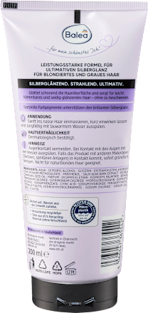 Balea PROFESSIONAL Conditioner zilverglans, 200 ml