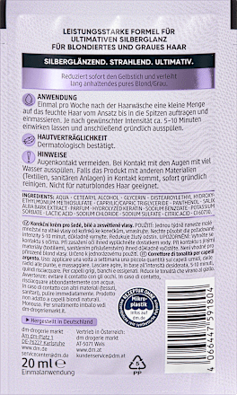 Farbkorrekturcreme Silberglanz, 20 ml