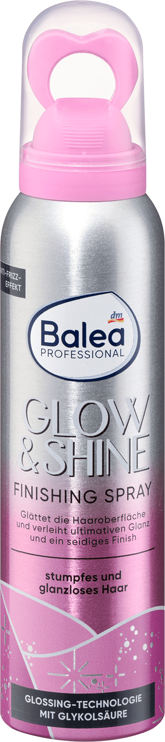 Spray de finition sans rinçage Glow&Shine Balea PROFESSIONAL, 150 ml