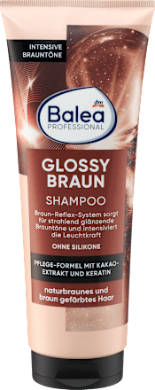 Shampoo Glossy Braun, 250 ml Balea PROFESSIONAL