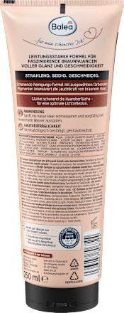 Shampoo Glossy Braun, 250 ml Balea PROFESSIONAL