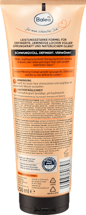 Balea PROFESSIONAL Shampoo Dream Curls, 250 ml