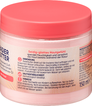 Rasierbutter Tropic, 150 ml Balea