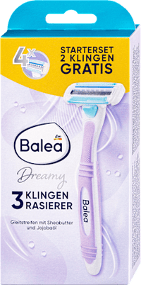Rasierer 3-Klingen Dreamy Vorteilspack, 1 St