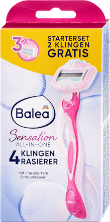 Rasierer 4-Klingen Sensation Vorteilspack, 1 St