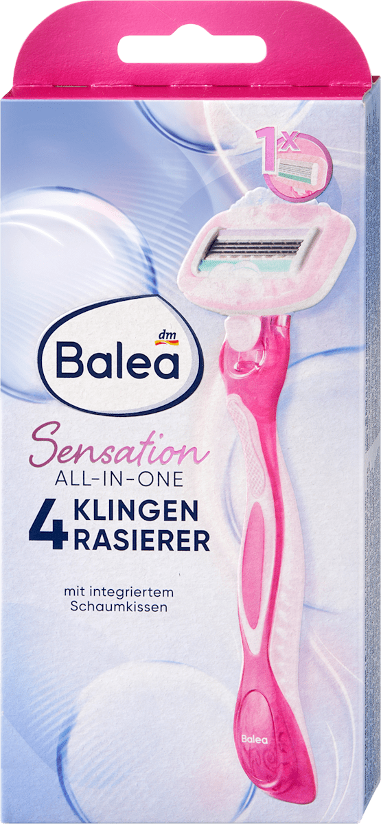 Balea Rasierer 4-Klingen Sensation, 1 St