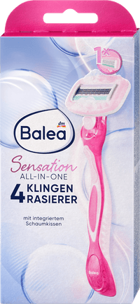 Balea Rasierer 4-Klingen Sensation, 1 St