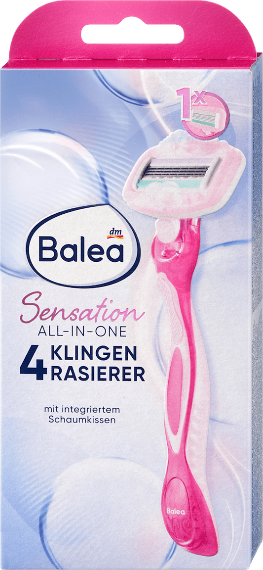 Balea Rasoir 4 Lames Sensation, 1 pce