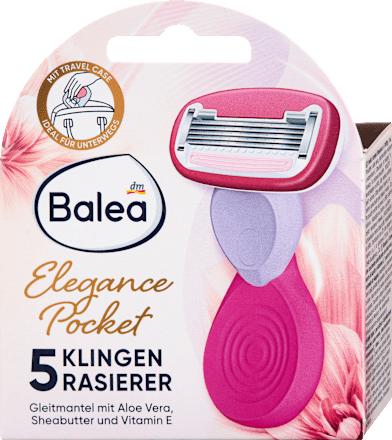 Balea Razor Elegance Pocket, 1 stuk