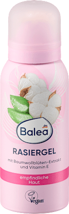 Rasiergel Pure Cotton, Reisegröße, 75 ml
