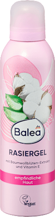Balea Rasiergel Pure Cotton, 200 ml