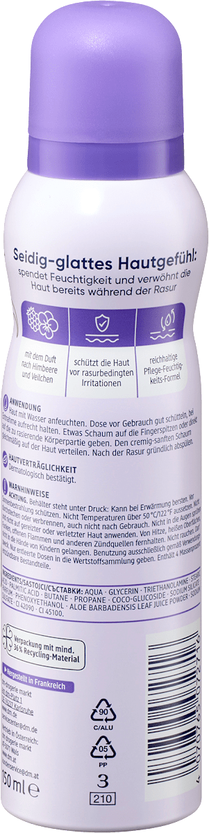 Balea Rasiergel Velvet Violet, 150 ml