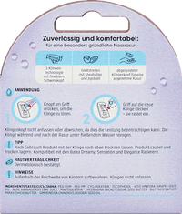 Dromerige scheermesjes, 4 stuks