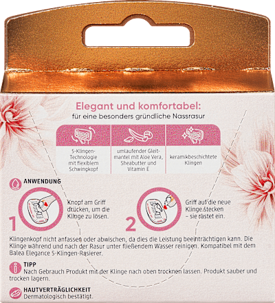 Scheermesjes Elegance, 8 stuks