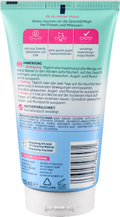 Reinigung Peeling & Maske hautrein 3in1, 150 ml