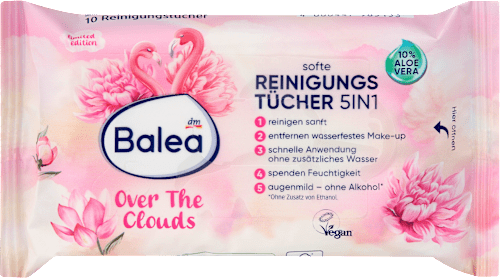 Reinigungstücher softe 5in1 Over the Cloud, Reisegröße, 10 St